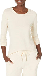 Amazon Essentials Women's Regular-Fit Long-Sleeve Crewneck T-Shirt