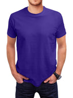 Love My Fashions Mens Plain T Shirt Crew Neck & Short Sleeve Cotton Tops for Men