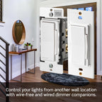 Leviton Decora Smart Switch, Wi-Fi, D315S-1RW, White