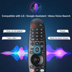 Universal Remote Control Replacement for LG All Smart TV