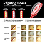 VAVOFO Rechargeable Reading Light, Clip on Book Light for Reading in Bed