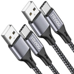 RAVIAD USB C Charger Cable 2M 3Pack, USB to USB C Cable Fast Charging