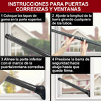 AceMining Door Security Bar, Patio Door Lock, 20-50 in