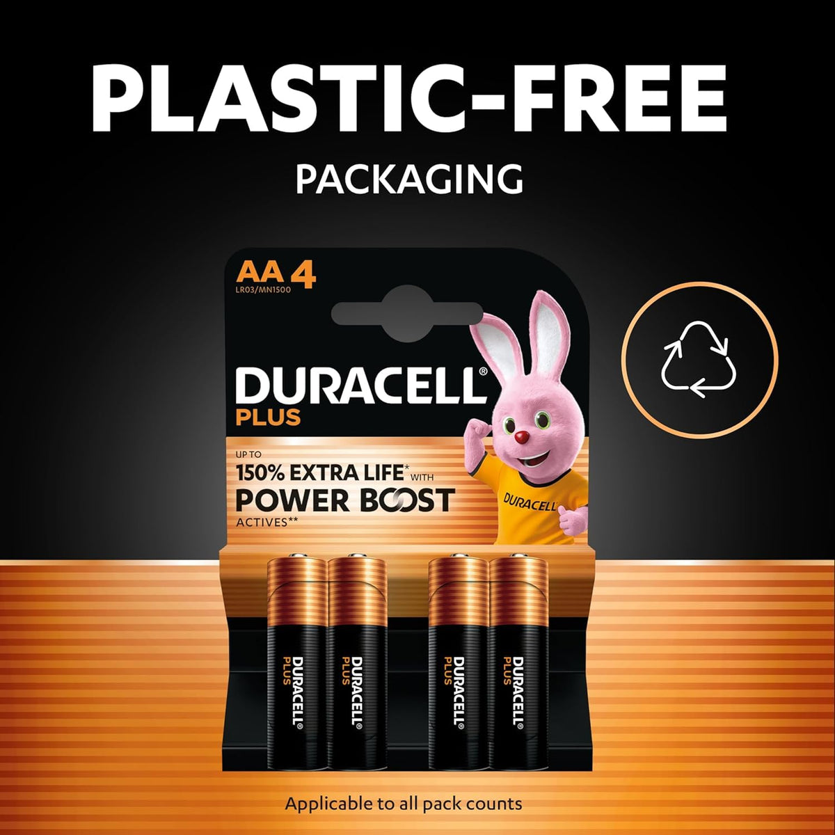 DURACELL Plus AAA Alkaline Batteries (30 Pack) 1.5V, LR03