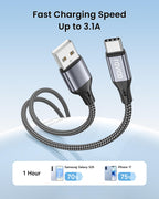 RAVIAD USB C Charger Cable 2M 3Pack, USB to USB C Cable Fast Charging
