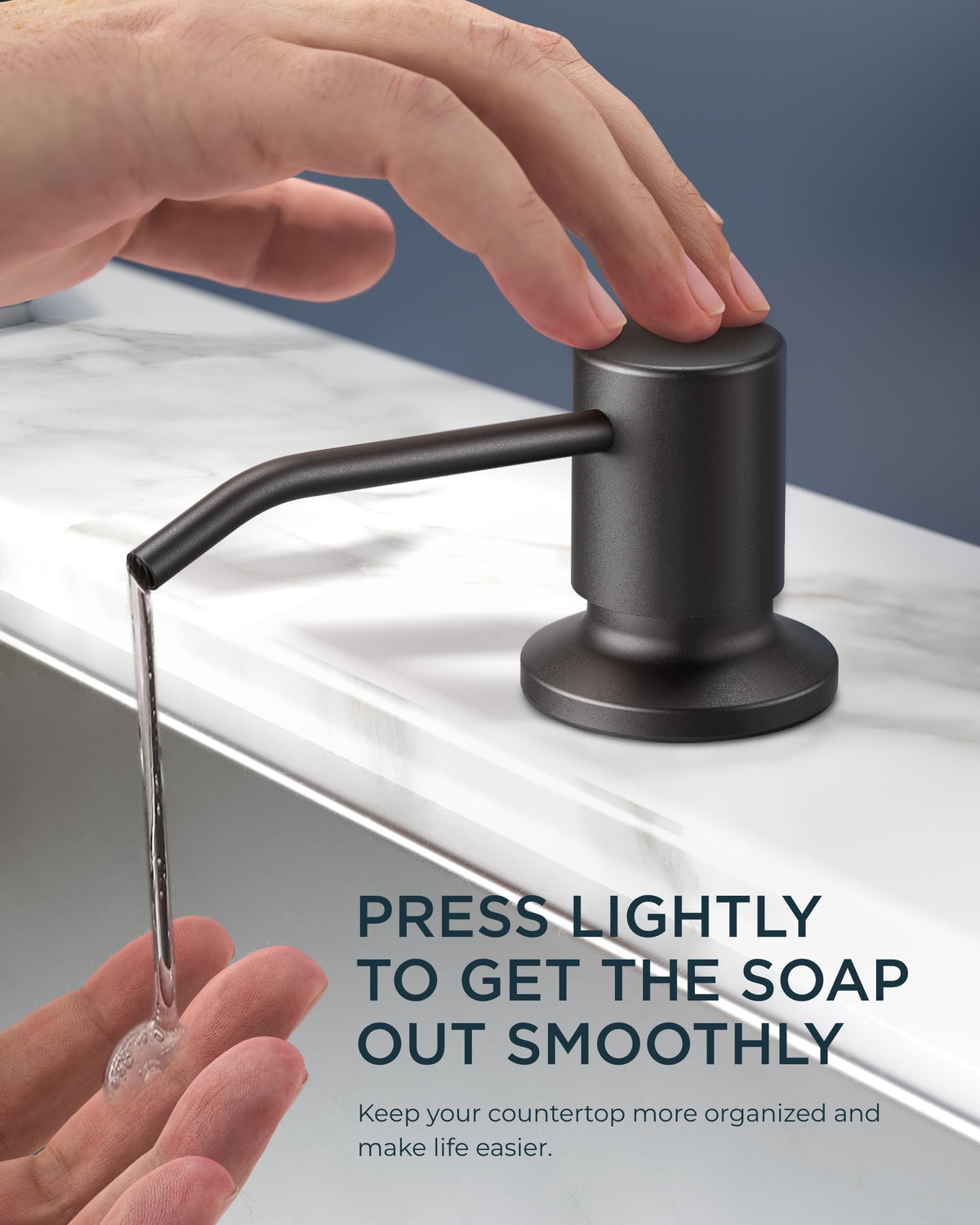 FORIOUS Kitchen Faucet with Cup Washer, Pull Down Sprayer, Brushed Nickel