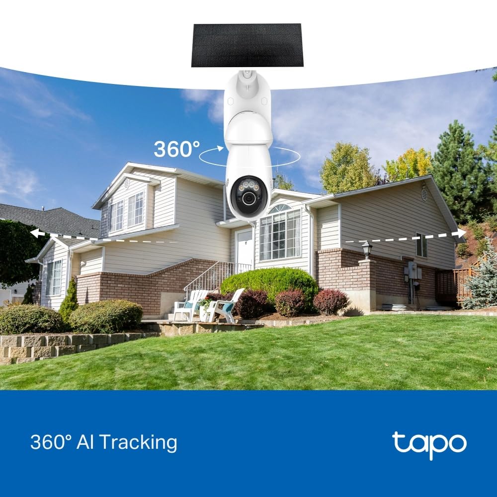 Tapo C615F KIT 2K 3MP Solar Floodlight Outdoor Security Camera Wireless