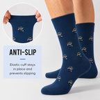 WeciBor Men's Bamboo Seamless Socks 6/12 Pack