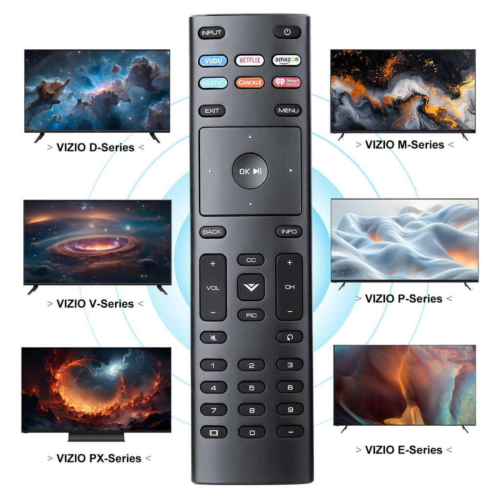 for JVC-TV-Remote-Control, Universal Replacement RM-C3338 for JVC Smart TV