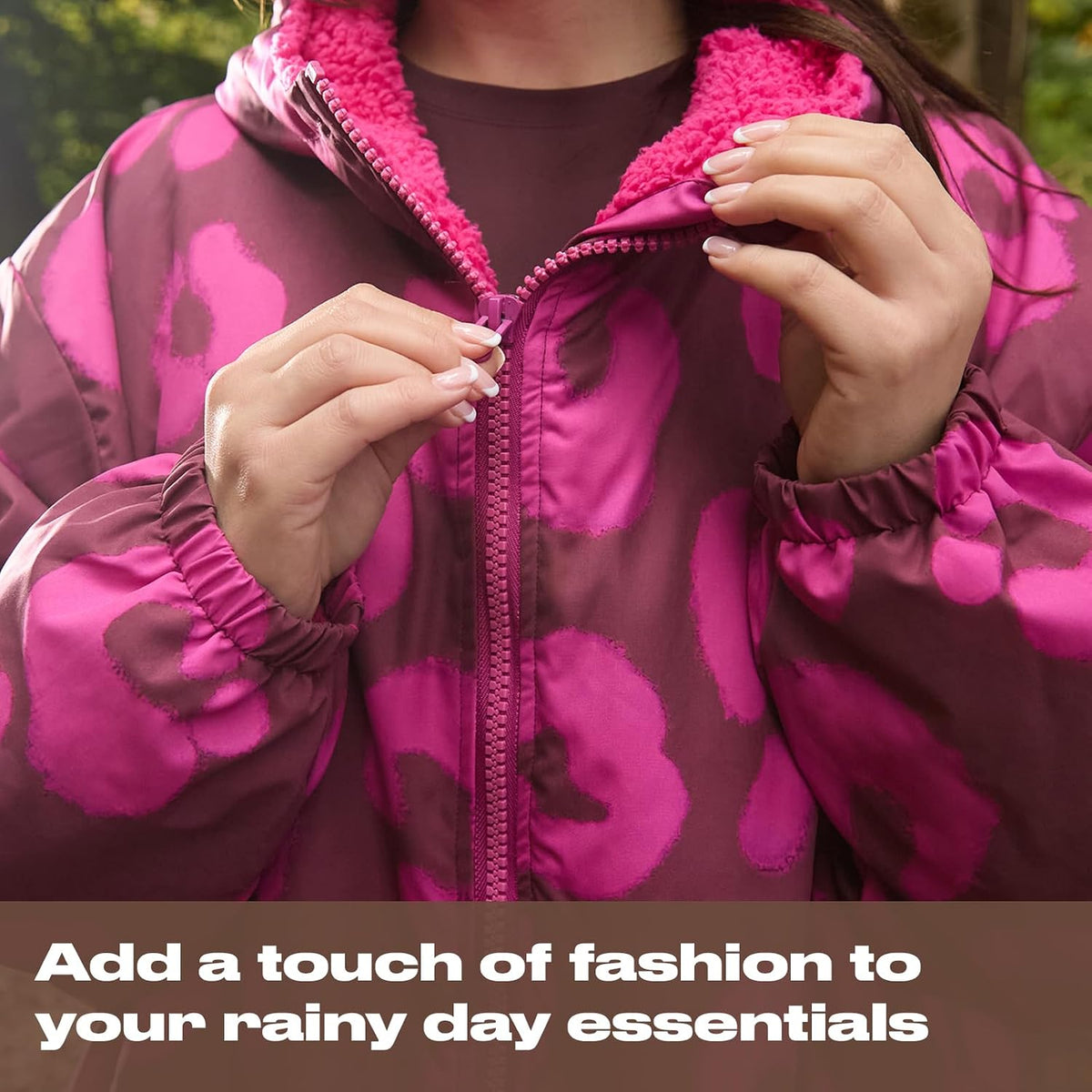 OHS Adults Drying Robe, Water-Resistant Changing Robe Gifts for Women Comfy Sherpa Privacy Robes for Women Men, Stay Dry Jacket Swimming Camping Drying Robes - S/M, L/XL