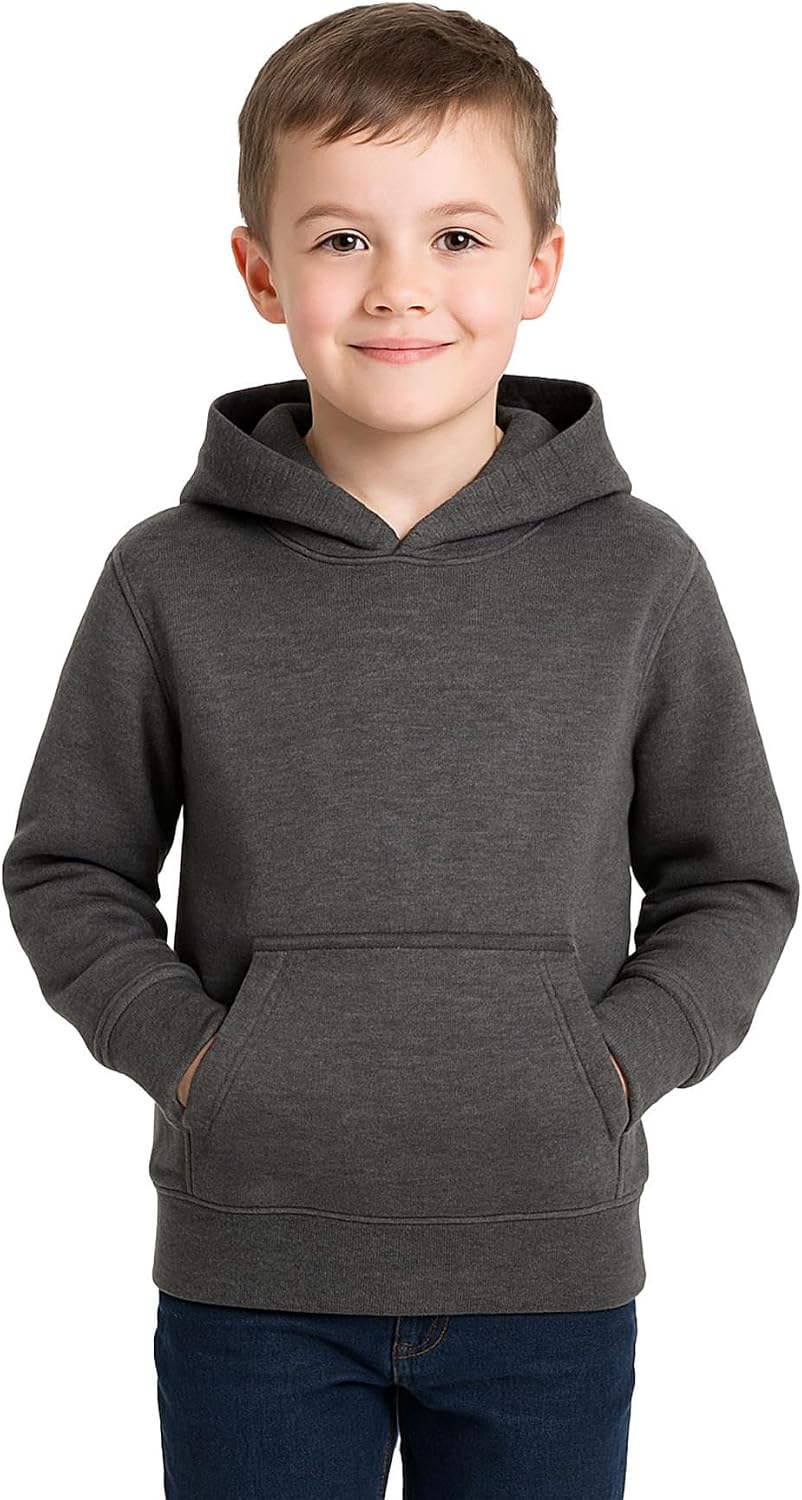 A2Z 4 Kids Girls Boys Plain Sweatshirt Tie Dye Pullover Shirt Fleece Hooded Jumper PE School Warm Coats Long Sleeve Top New Casual Fashion for Childrens Unisex Age 2-13 Years