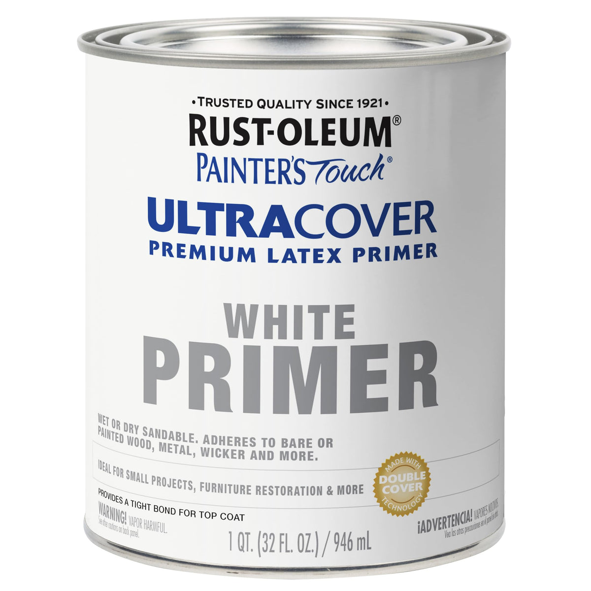 Rust-Oleum Painter's Touch Latex Brush-On Paint, Flat Black