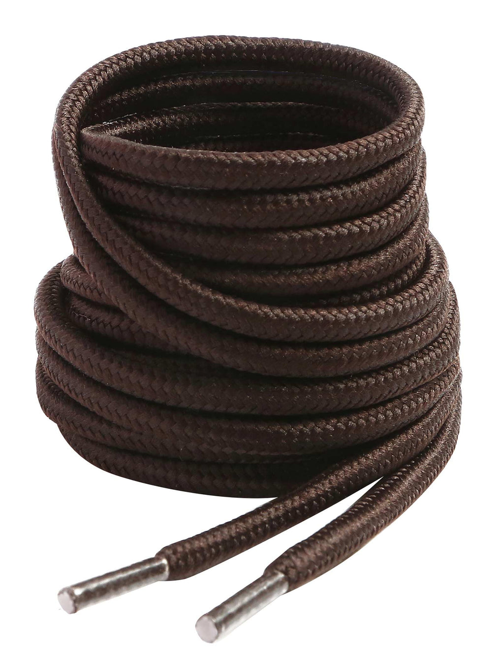 VSUDO Round Boots Laces, 4mm Diameter Work & Hiking Shoe Laces for Boots