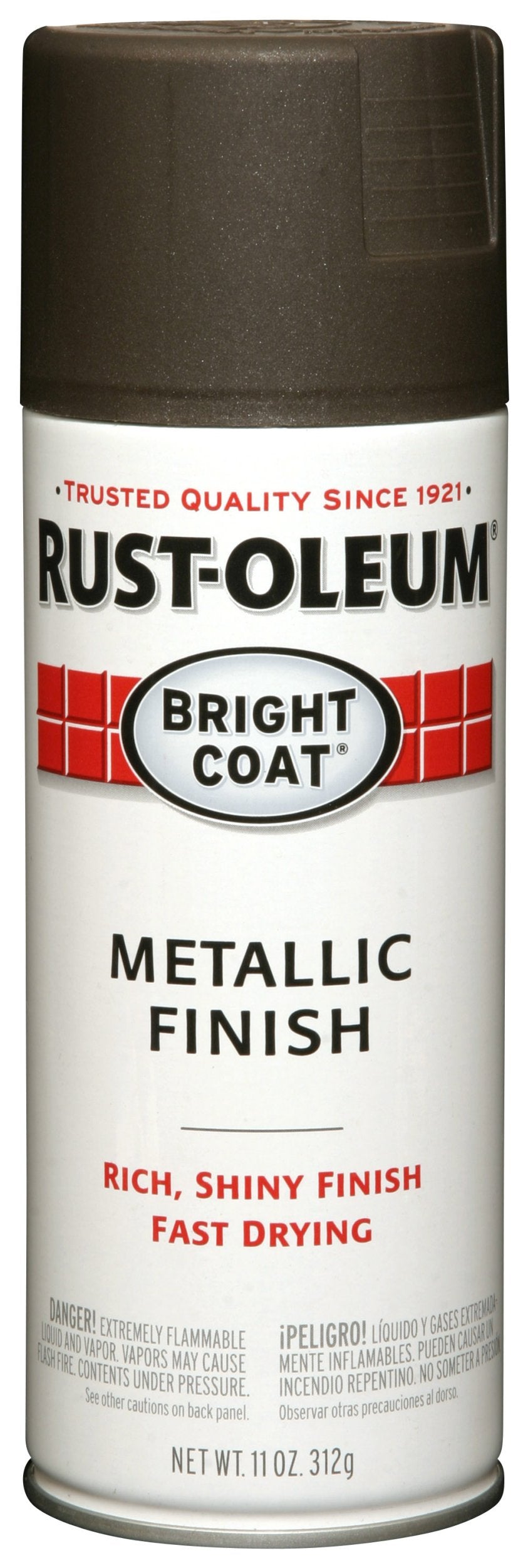 Rust-Oleum Stops Rust Bright Coat Metallic Spray Paint, Aluminum