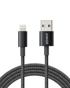 Anker USB A to Lightning Cable,MFi Certified(1.8m, 1Pack, Black)