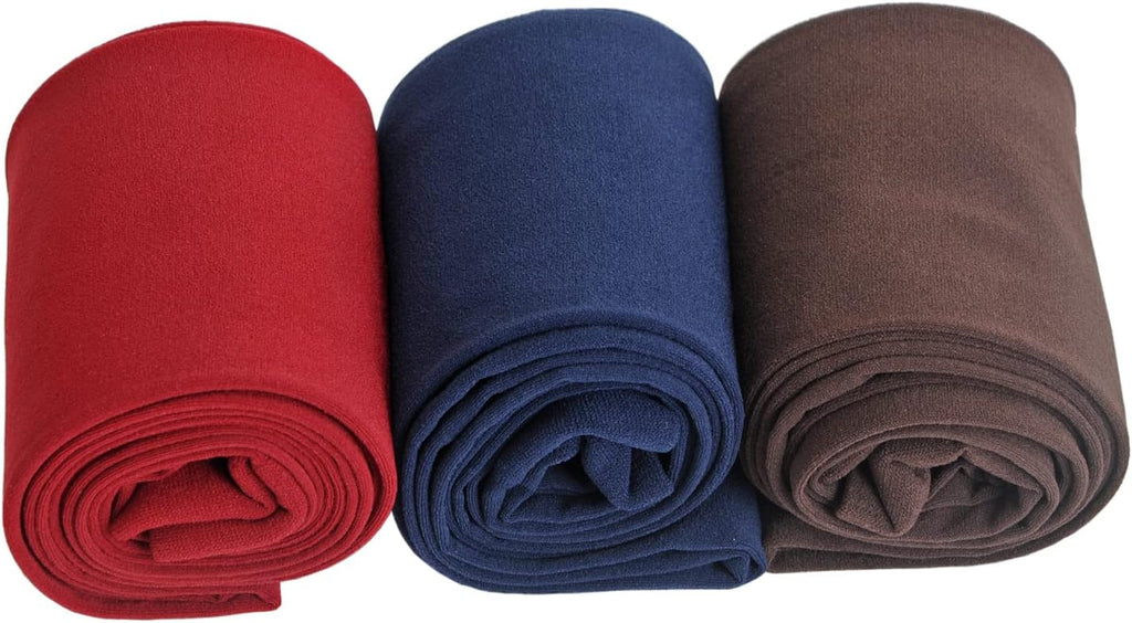 EVERSWE 3-Pack Girls Microfiber Tights Multiple Colors