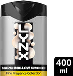 Lynx Fine Fragrance Marshmallow Smoke Premium Body Wash Shower Gel 6x 400ml