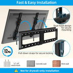 HOME VISION Heavy Duty Fixed TV Wall Bracket for 32-86 Inch Flat Screens