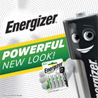 Energizer Recharge Universal Rechargeable AA Batteries (4 Pack) 1300 mAh