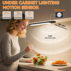 Under Cabinet Lighting Wireless, 10inch Motion Sensor Light Indoor, 3Pack