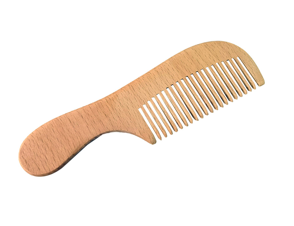 Baby Hair Brush with Wooden Handle and Super Soft Goat Bristles for Newborns, Infant, Toddlers, Kids