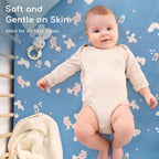 Next to Me Crib Sheets 83x50 cm Fitted 2 Pack Bedside Crib Sheets