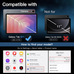JETech Screen Protector for Samsung Galaxy Tab S6 Lite 10.4", 2-Pack