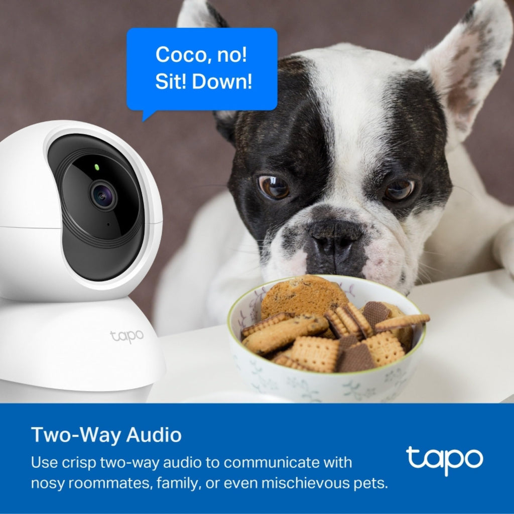 Tapo C200P2 2-Pack Full HD Indoor Security Camera Pet Camera House Security
