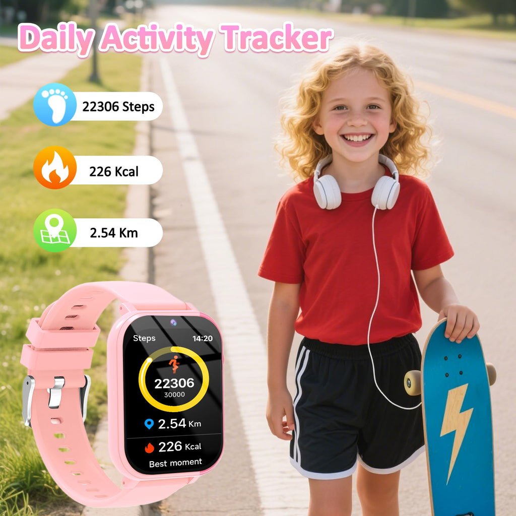 Kids Smart Watch for Boys Girls, Smart Watch for Kids Fitness Watch
