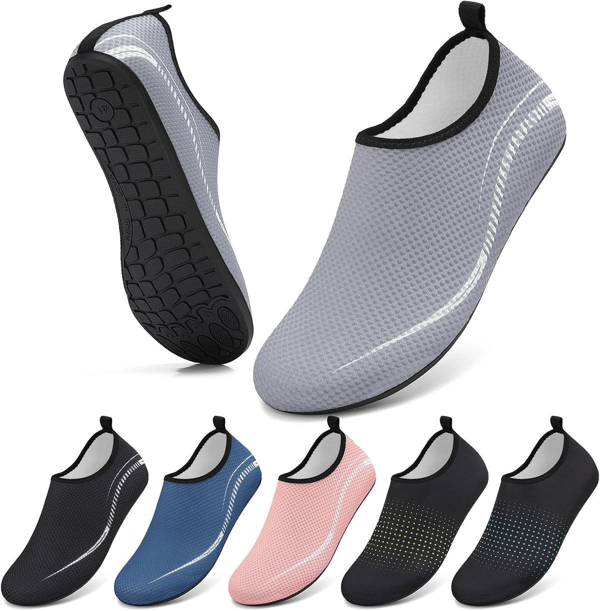 Water Shoes Beach Shoes for Women Men Swim Swimming Sea Aqua Barefoot Pool