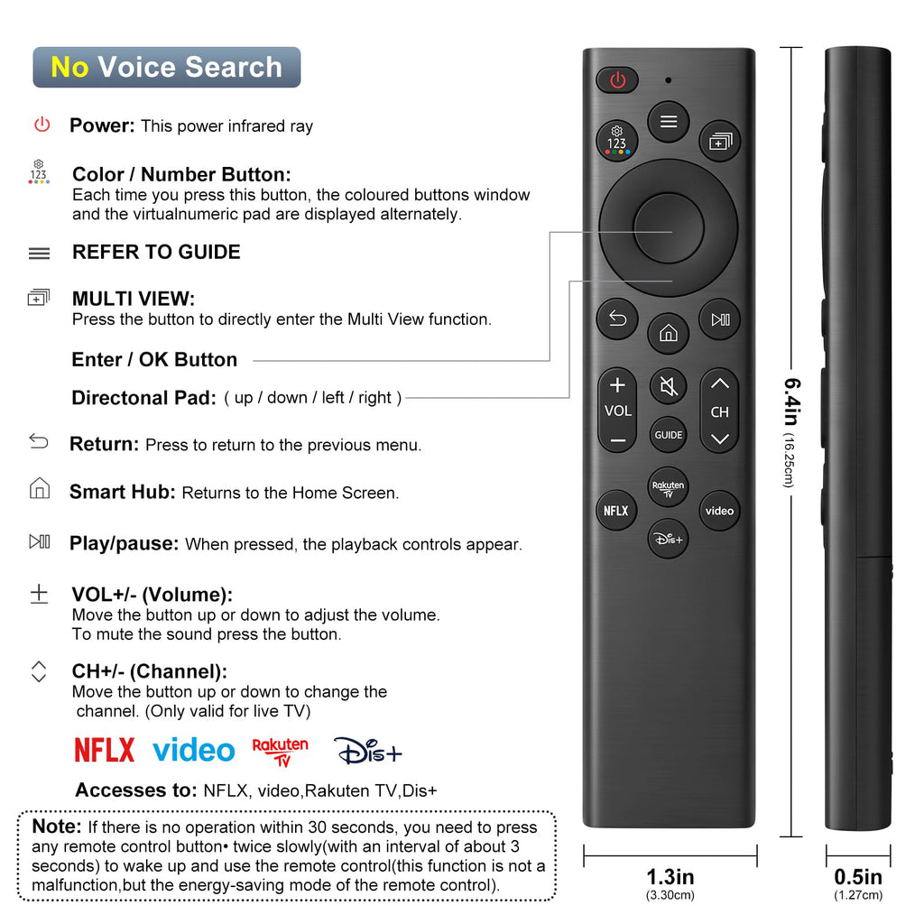 Universal Remote Control Replacement for All LG Smart TV