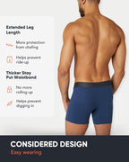 FM London 7-Pack Mens Boxers, Cotton Rich, Soft & Stretchy Mens Underwear