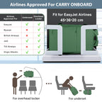 Taygeer Ryanair Cabin Bags 40x30x20 Underseat, Travel Backpack Cabin Size
