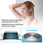 Aluvor Shower Drain Hair Catcher Bathtub Drain Cover Sink Drain Protector