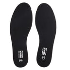 riemot Memory Foam Insoles for Men and Women - Replacement Shoe Inserts Comfort Cushioning for Sports Shoes, Trainers, Sneakers, Work Boots and Walking Shoes, Black with Yellow Base, UK8 / EU42