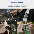 WUBEN G5 Rechargeable EDC Flashlight, Mini Flat Bright Small Flashlight