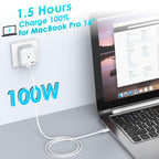 USB C Charger Cable,6FT/1.8M USBC to USBC Cable 100W 5A Type C Charger