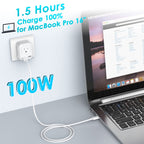 USB C Charger Cable,6FT/1.8M USBC to USBC Cable 100W 5A Type C Charger