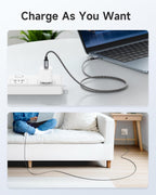 RAVIAD USB C to USB C Charger Cable 2Pack 1M 100W 5A Fast Charging Cable