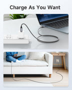 RAVIAD USB C to USB C Charger Cable 2Pack 1M 100W 5A Fast Charging Cable