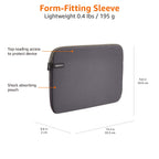 Amazon Basics 29.5 cm Laptop Sleeve Case in Black