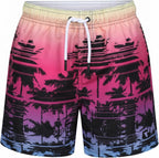 RIPT Boys Swim Shorts Quick Dry Mesh Lining Drawstring UV 50 Sun Protection