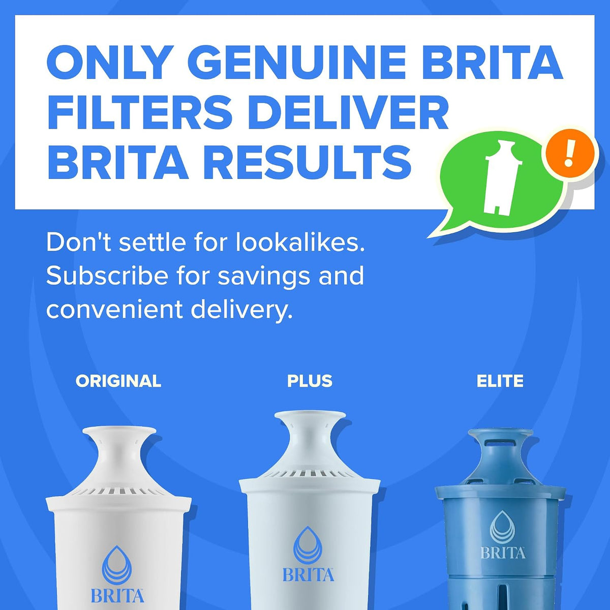 Brita X-Large 27 Cup Water Dispenser, Includes 1 Filter, Black
