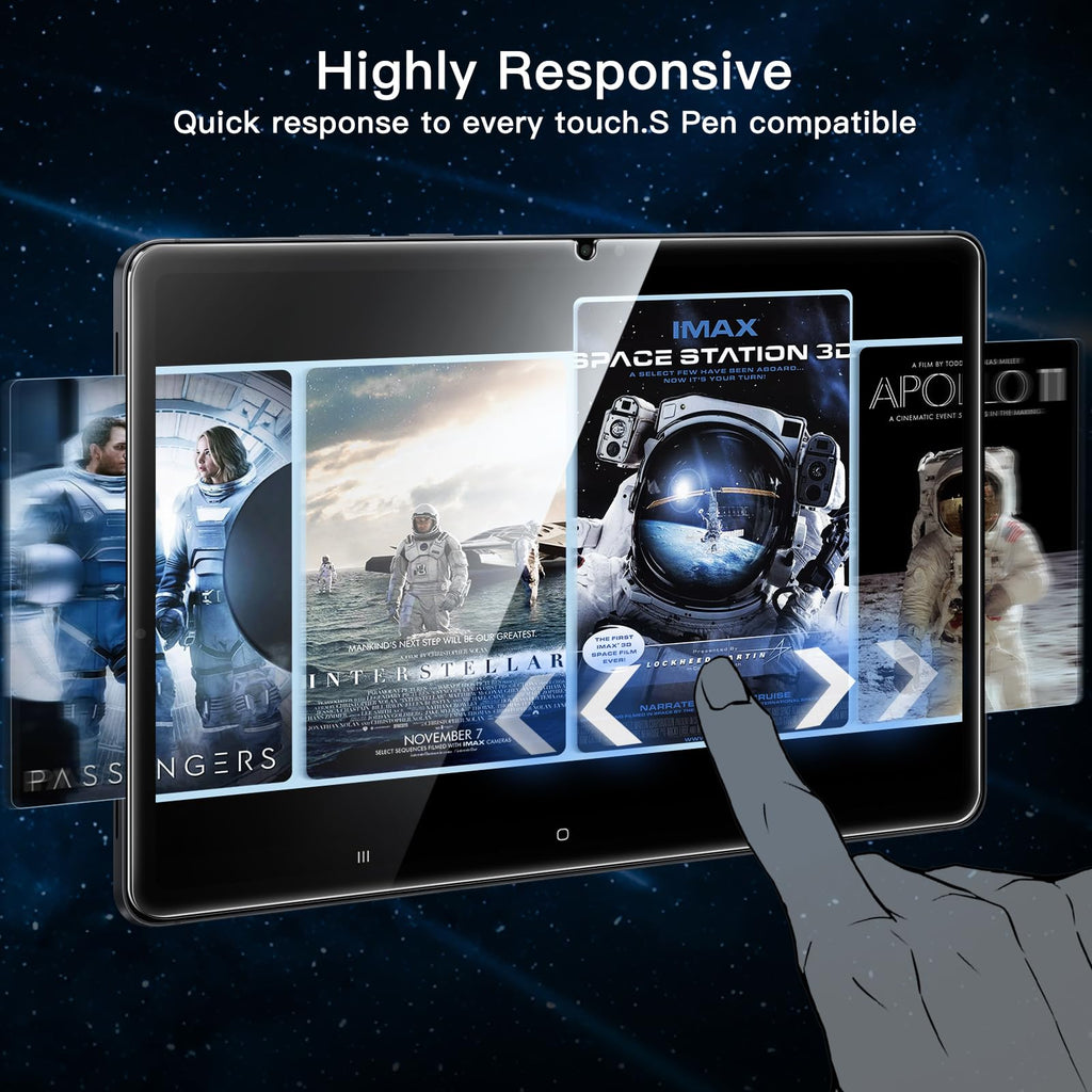 JETech Screen Protector for Samsung Galaxy Tab S6 Lite 10.4", 2-Pack