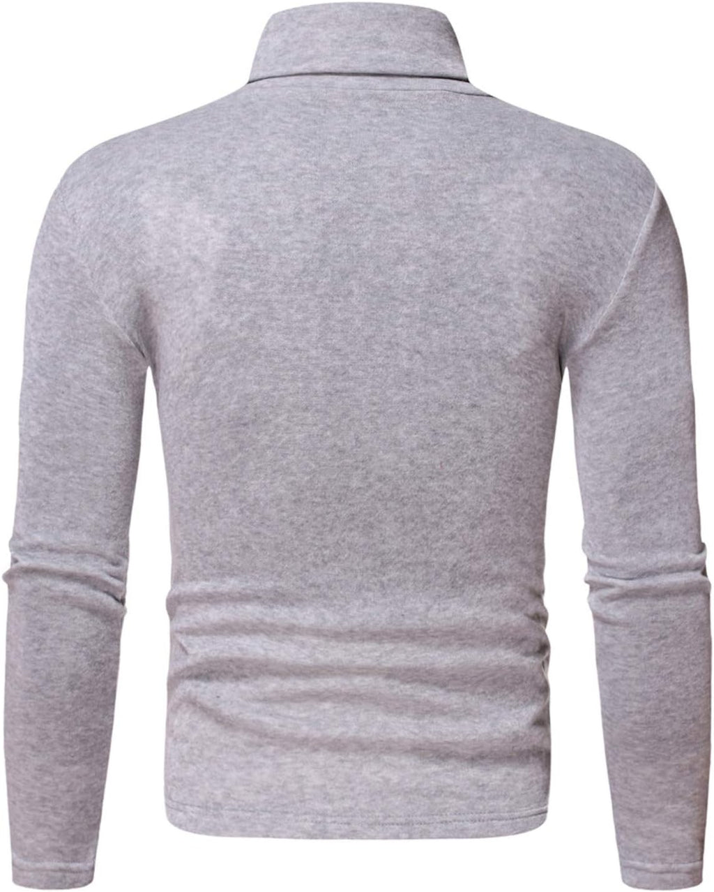Men's Thermal Turtle Neck Top Long Sleeve Turtleneck Shirts Basic Undershirt Baselayer Pullover for Winter