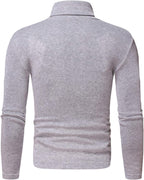Men's Thermal Turtle Neck Top Long Sleeve Turtleneck Shirts Basic Undershirt Baselayer Pullover for Winter
