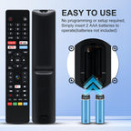 Replacement Voice Remote Control for Google Chromecast 4k Snow Streaming Media Player,Remote for Chromecast with Google TV HD/4K,Voice Remote Controls Replacement(Remote Control Only)