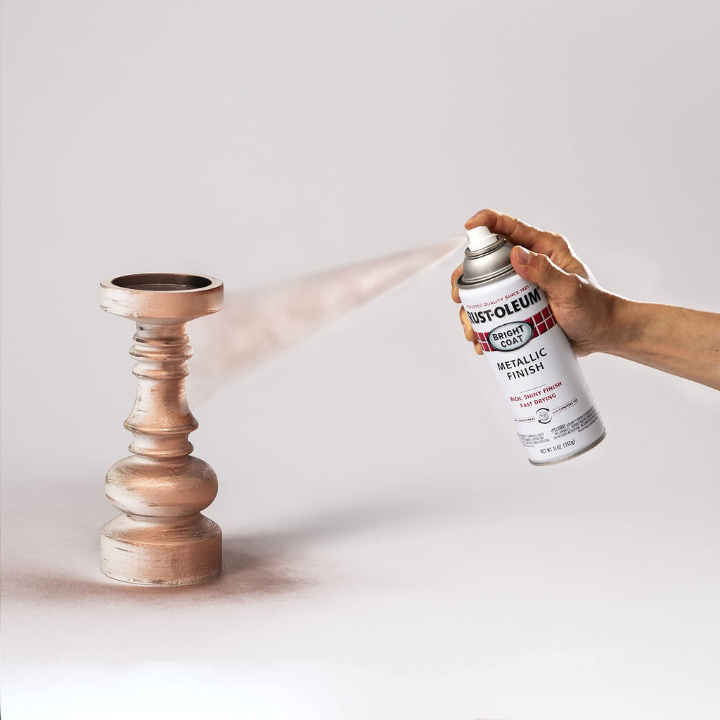Rust-Oleum Stops Rust Bright Coat Metallic Spray Paint, Aluminum