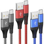 Ofuca USB C Charger Cable,3Pack 6FT/1.8M USB A to USB C Cable