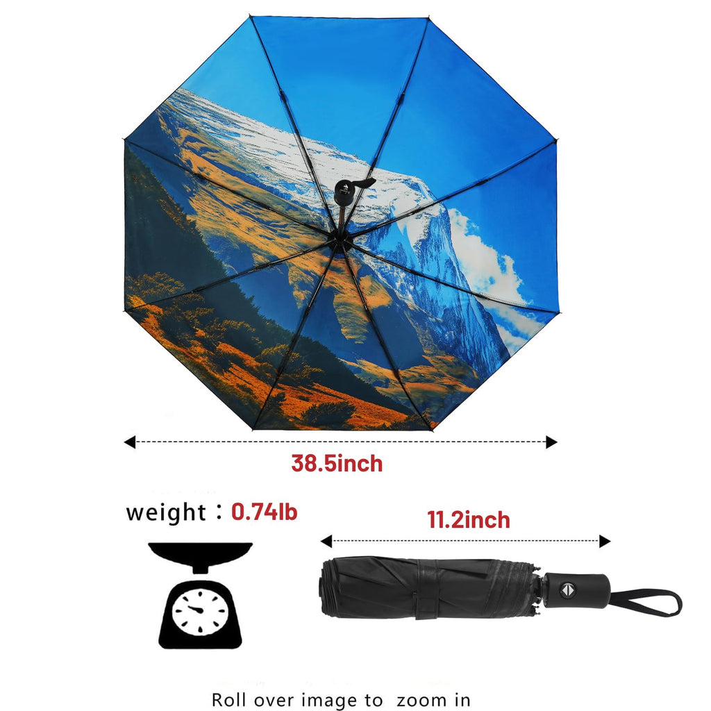 SY COMPACT Travel Umbrella Windproof Automatic Unbreakable UV Protection